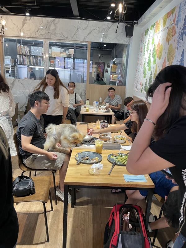 森林小徑文心店對寵物超友善